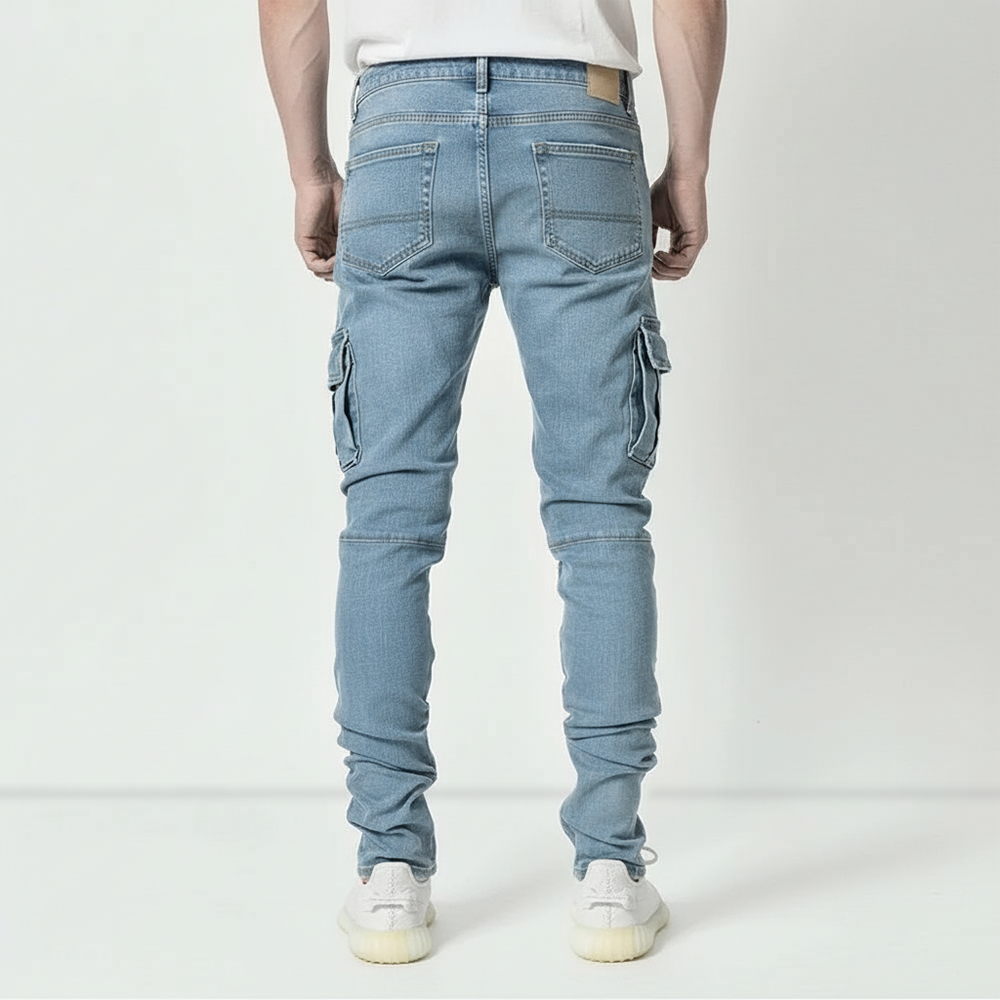 THE VERONA CARGO DENIM JEAN
