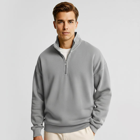 THE FABIO QUARTER ZIP SWEATER