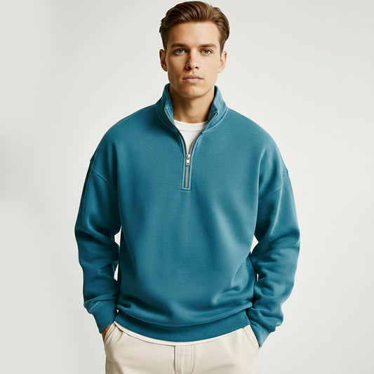 THE FABIO QUARTER ZIP SWEATER