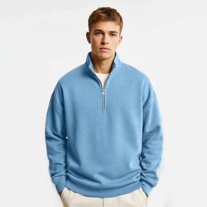 THE FABIO QUARTER ZIP SWEATER