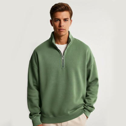 THE FABIO QUARTER ZIP SWEATER