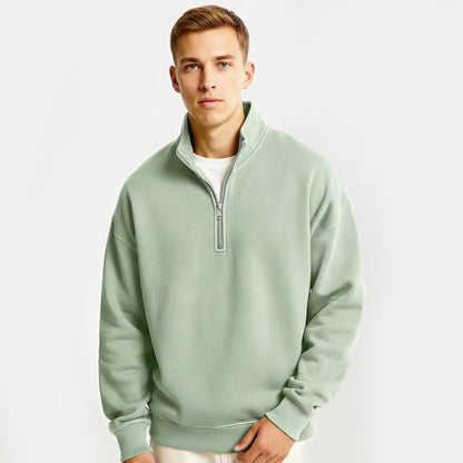 THE FABIO QUARTER ZIP SWEATER
