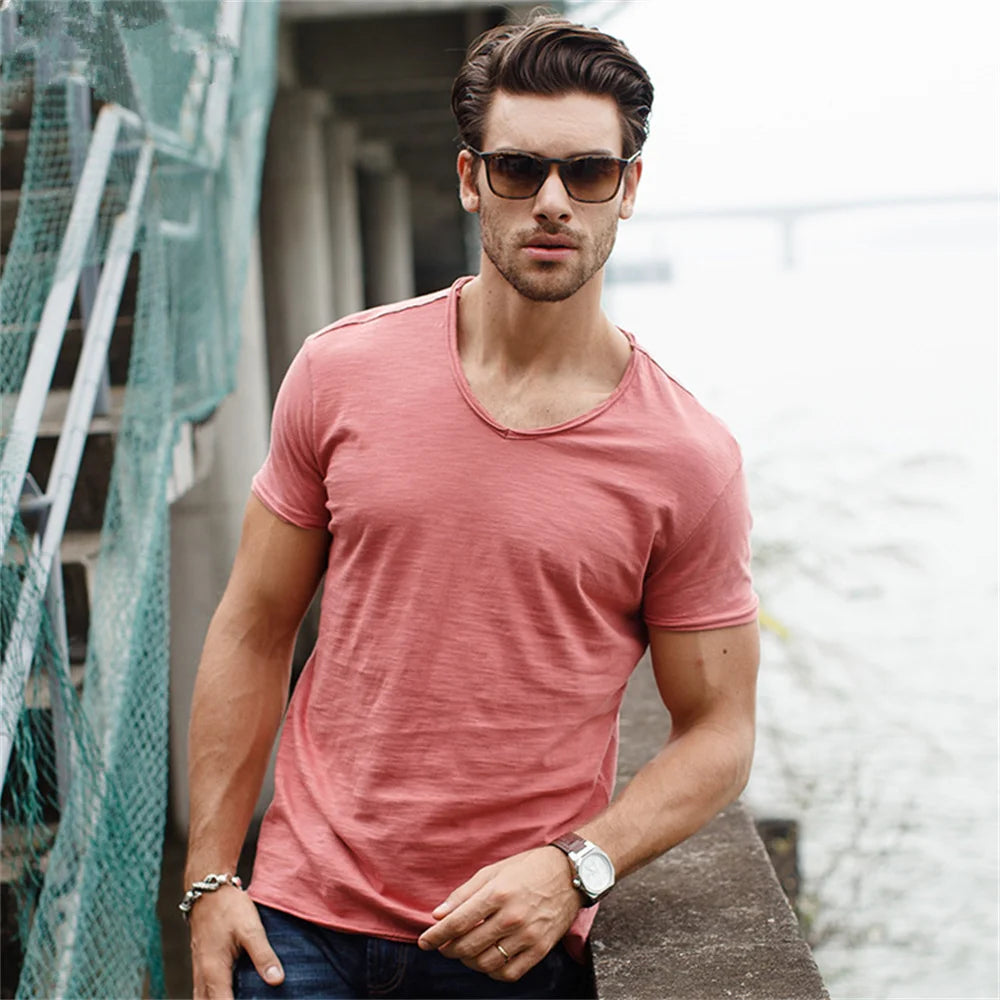 THE VENICE V-NECK TEE