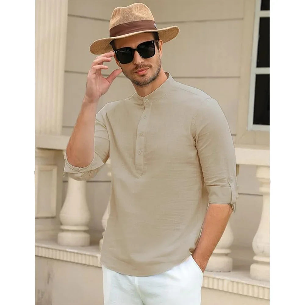 THE PORTO HENLEY SHIRT
