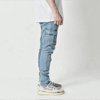 THE VERONA CARGO DENIM JEAN