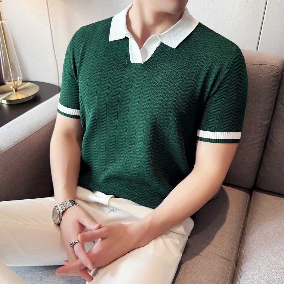 THE MILANO HONEYCOMB POLO