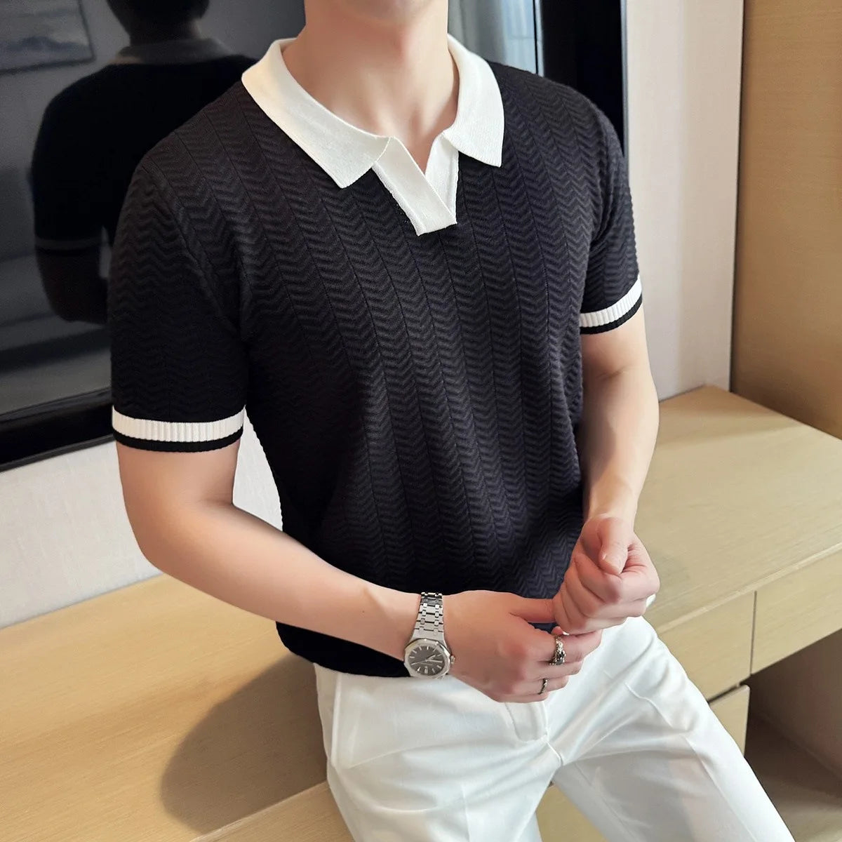 THE MILANO HONEYCOMB POLO