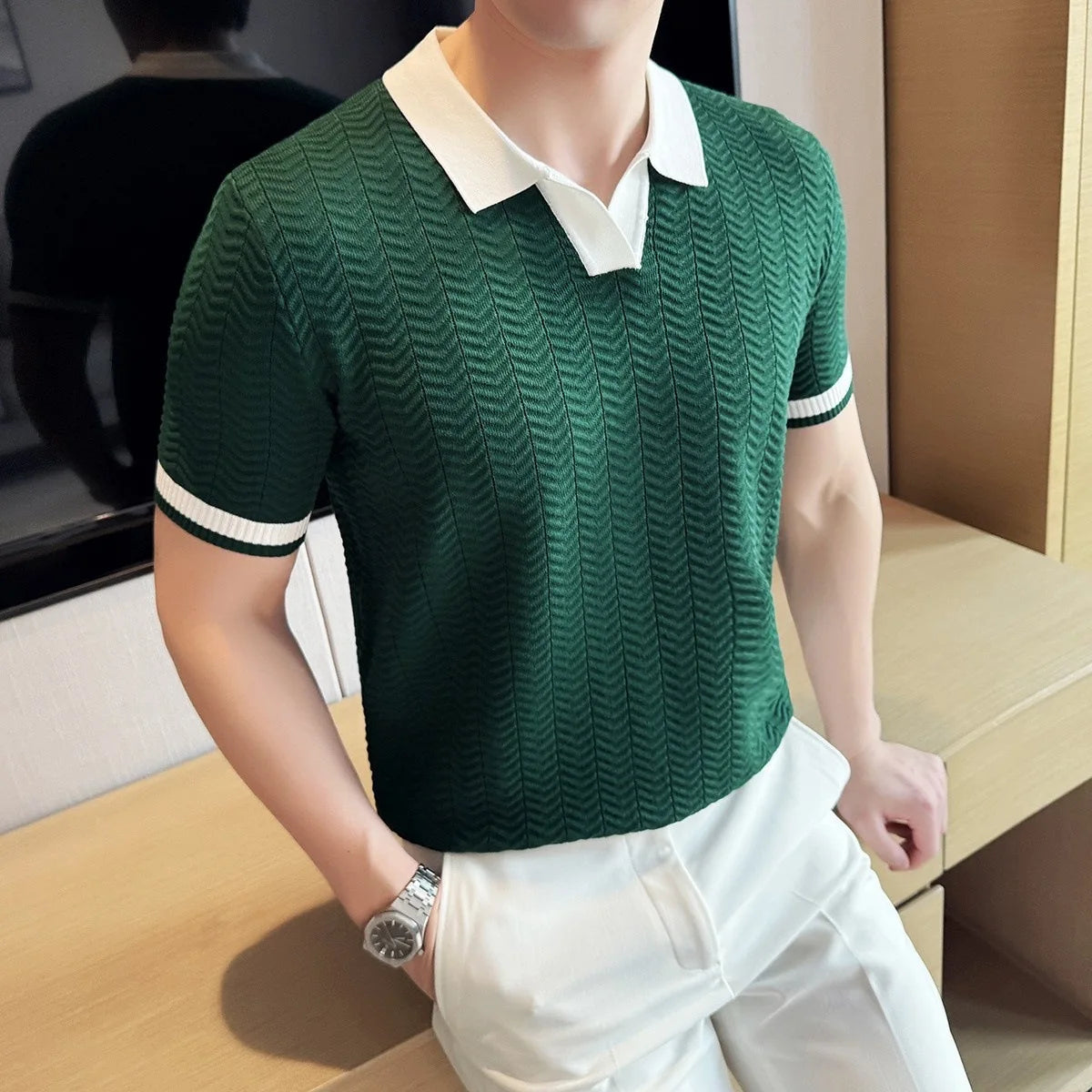 THE MILANO HONEYCOMB POLO