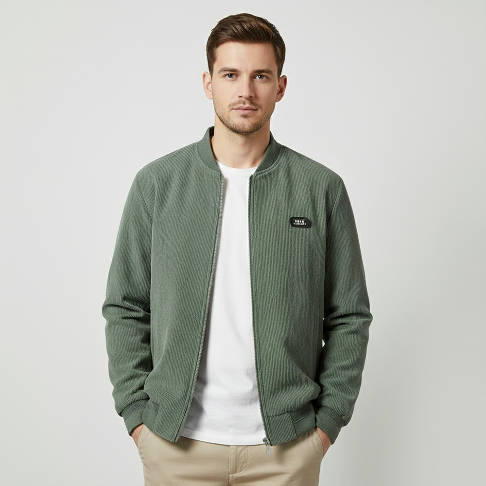 THE JUMPSNOW CORDUROY SLIM JACKET