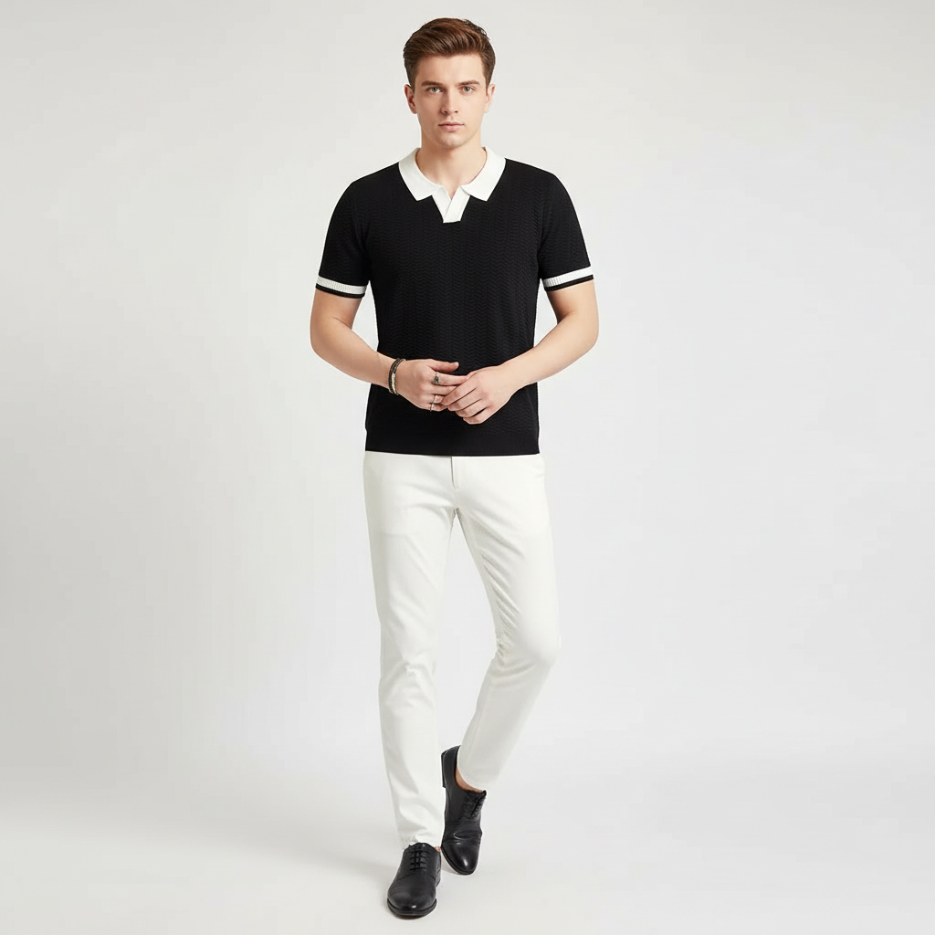 THE MILANO HONEYCOMB POLO