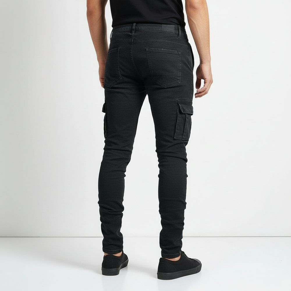 THE VERONA CARGO DENIM JEAN