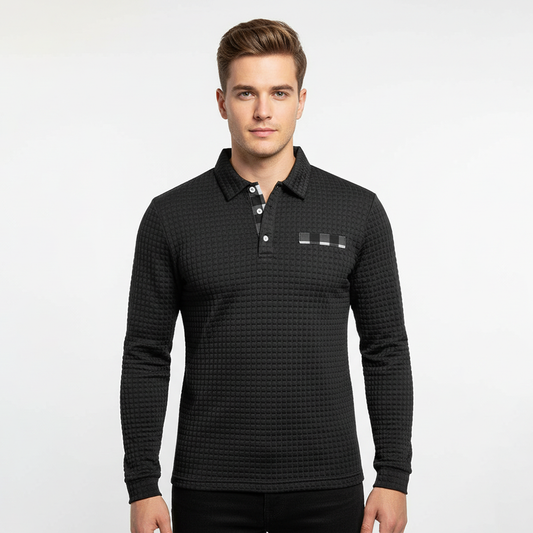 THE MILANO GRID SWEATER
