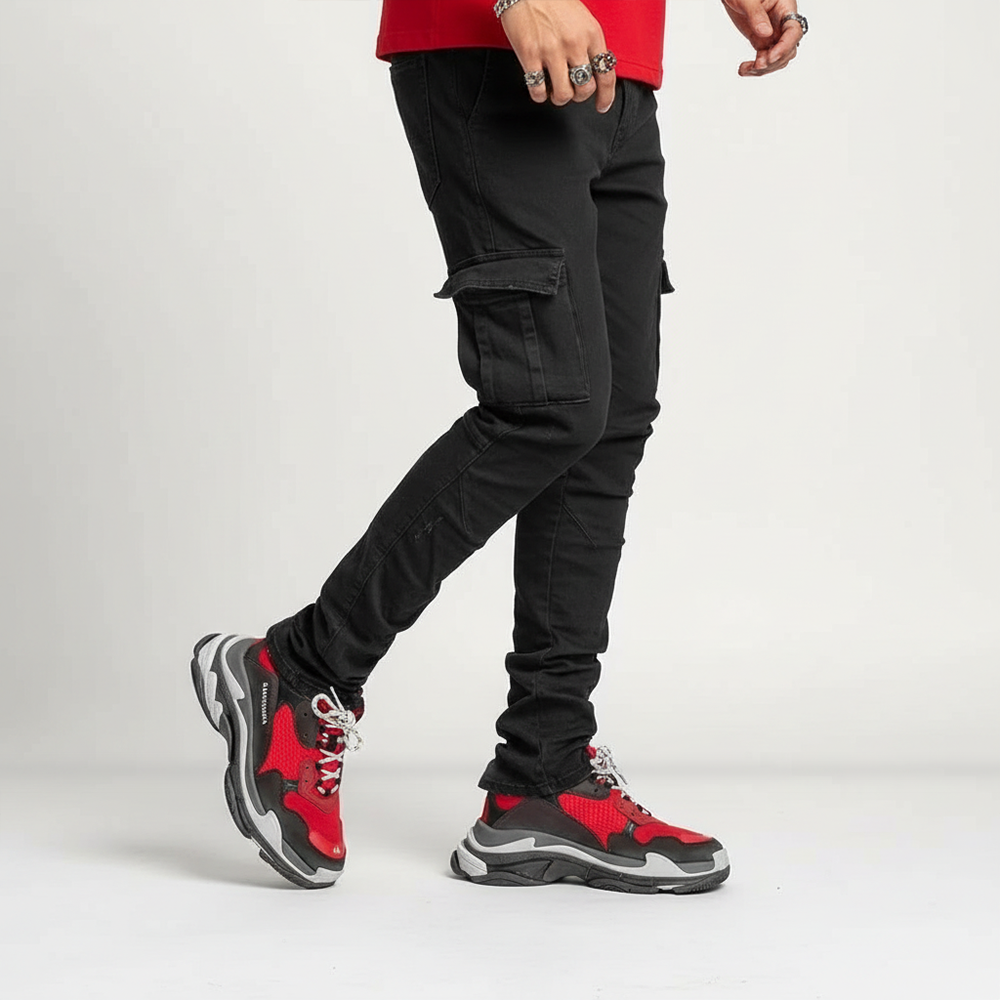 THE VERONA CARGO DENIM JEAN