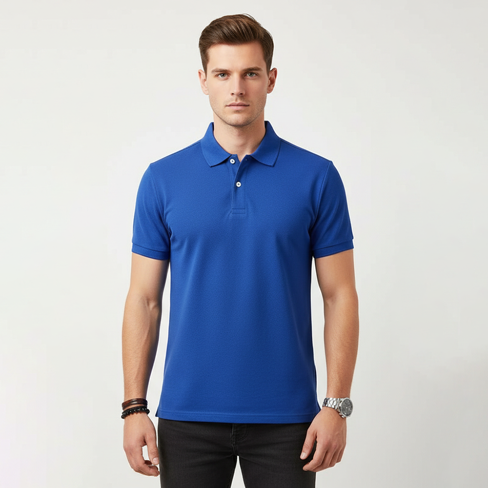 THE RIALTO COTTON POLO