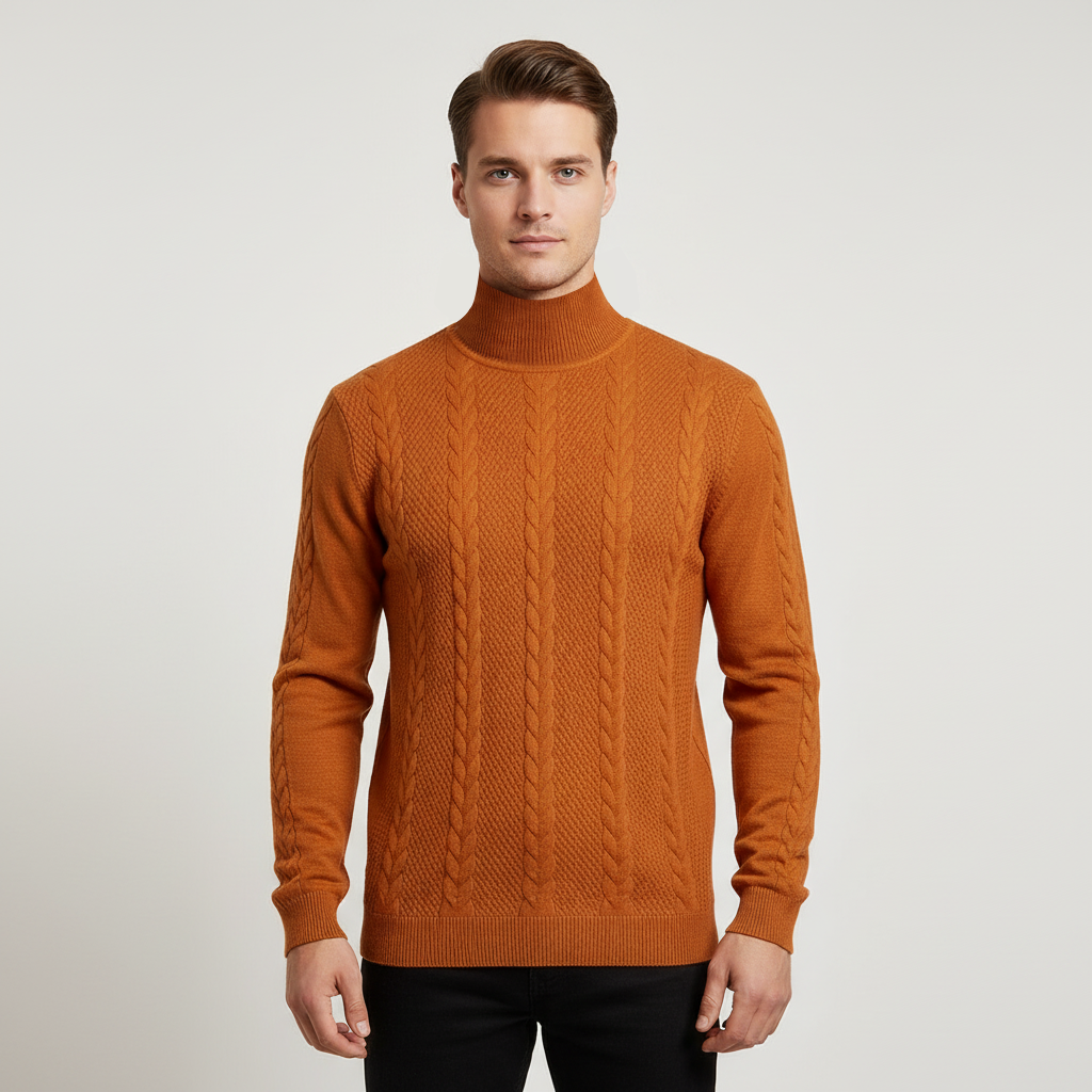 THE NICO CABLE TURTLENECK