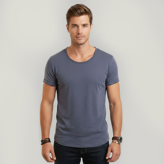 THE ROMA RAW EDGE TEE