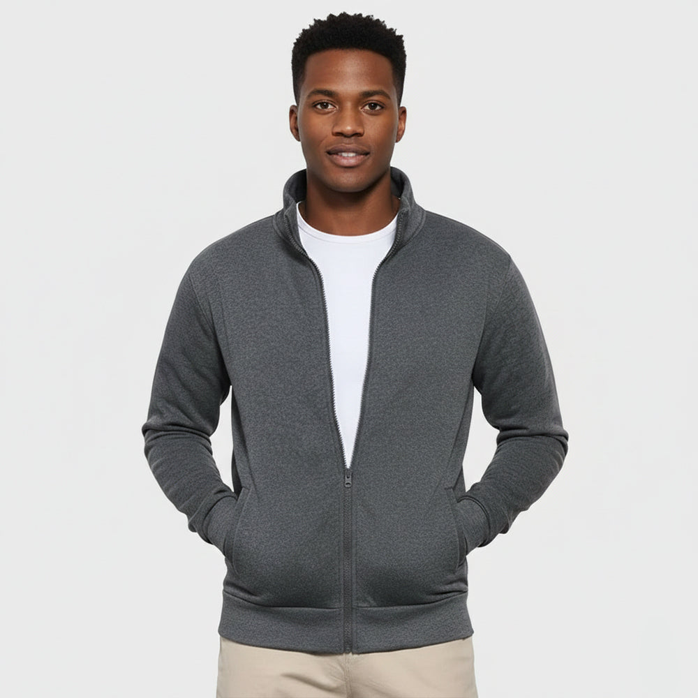 THE SANTONI FULL ZIP SWEATER