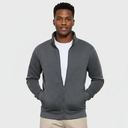 THE SANTONI FULL ZIP SWEATER
