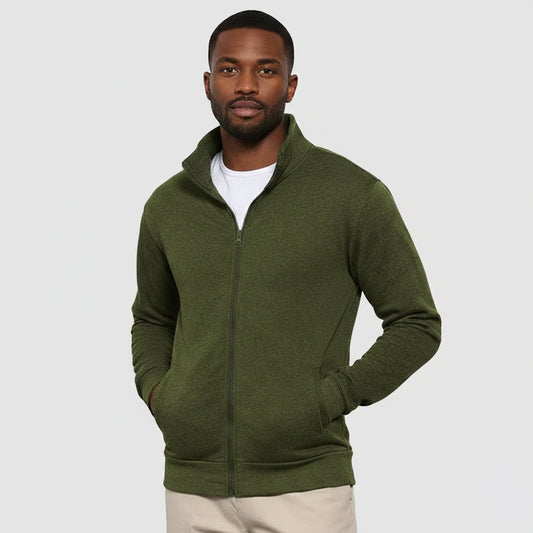 THE SANTONI FULL ZIP SWEATER