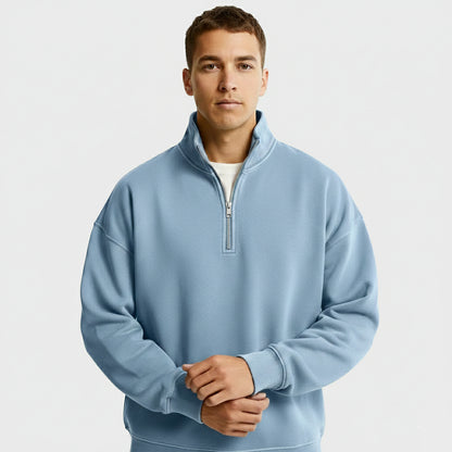 THE FABIO QUARTER ZIP SWEATER