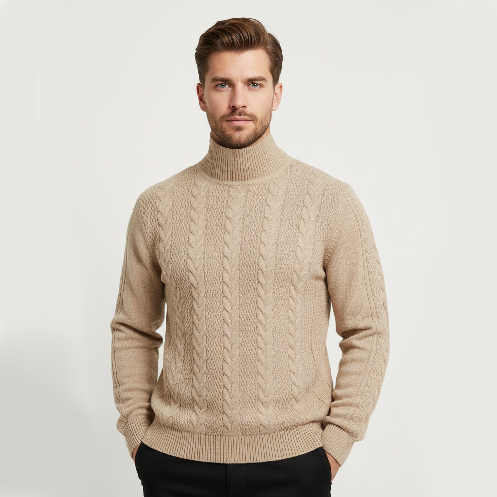 THE NICO CABLE TURTLENECK