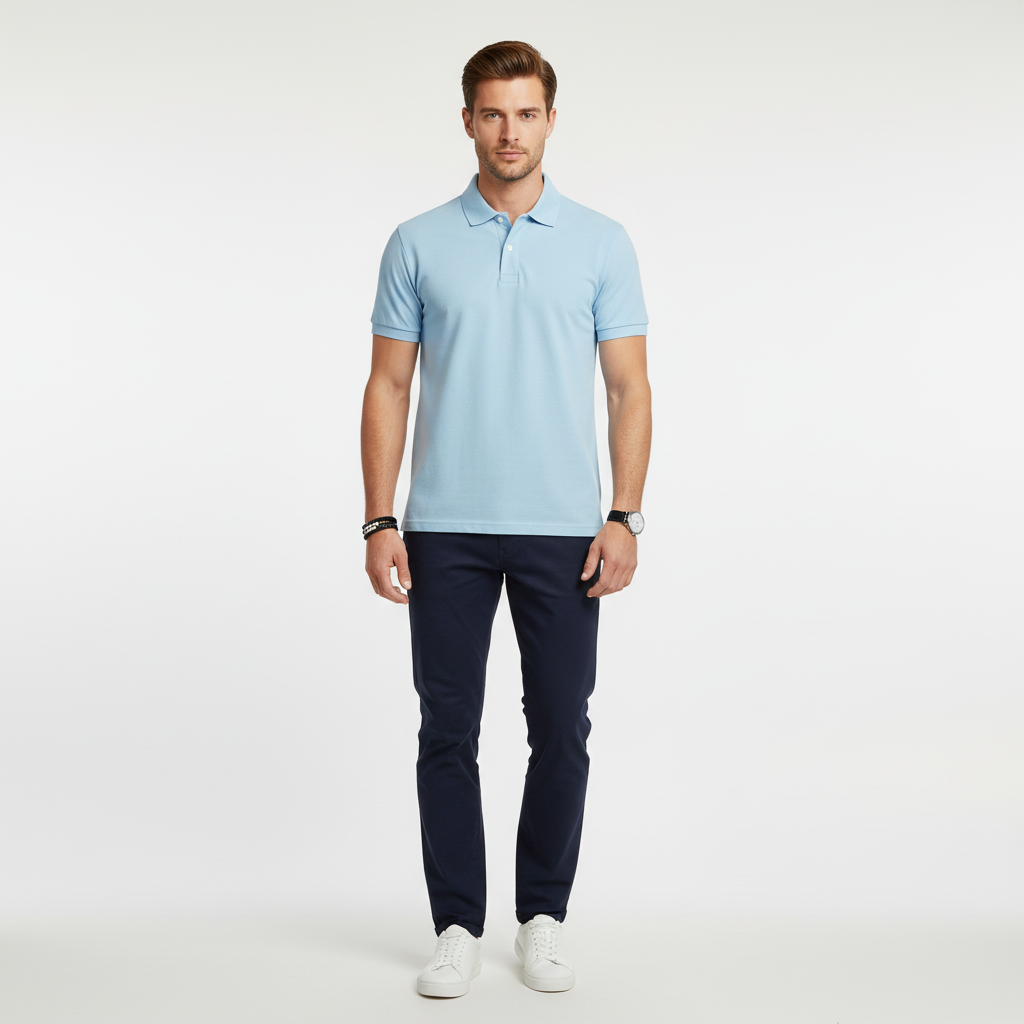 THE RIALTO COTTON POLO