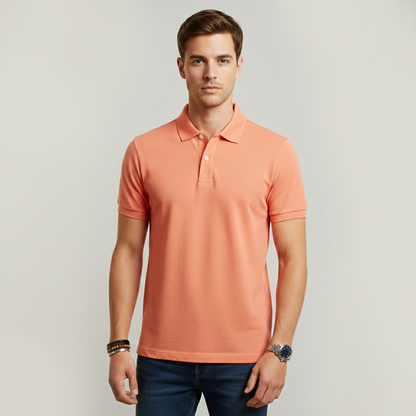 THE RIALTO COTTON POLO