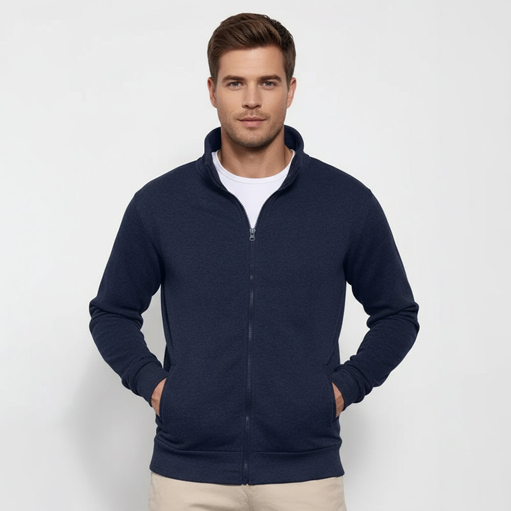 THE SANTONI FULL ZIP SWEATER