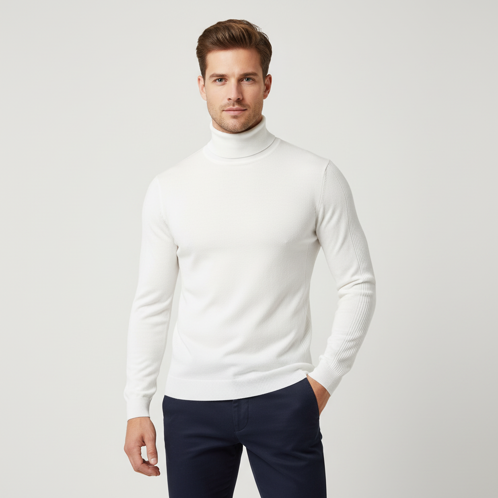 THE SANTONI TURTLENECK SWEATER