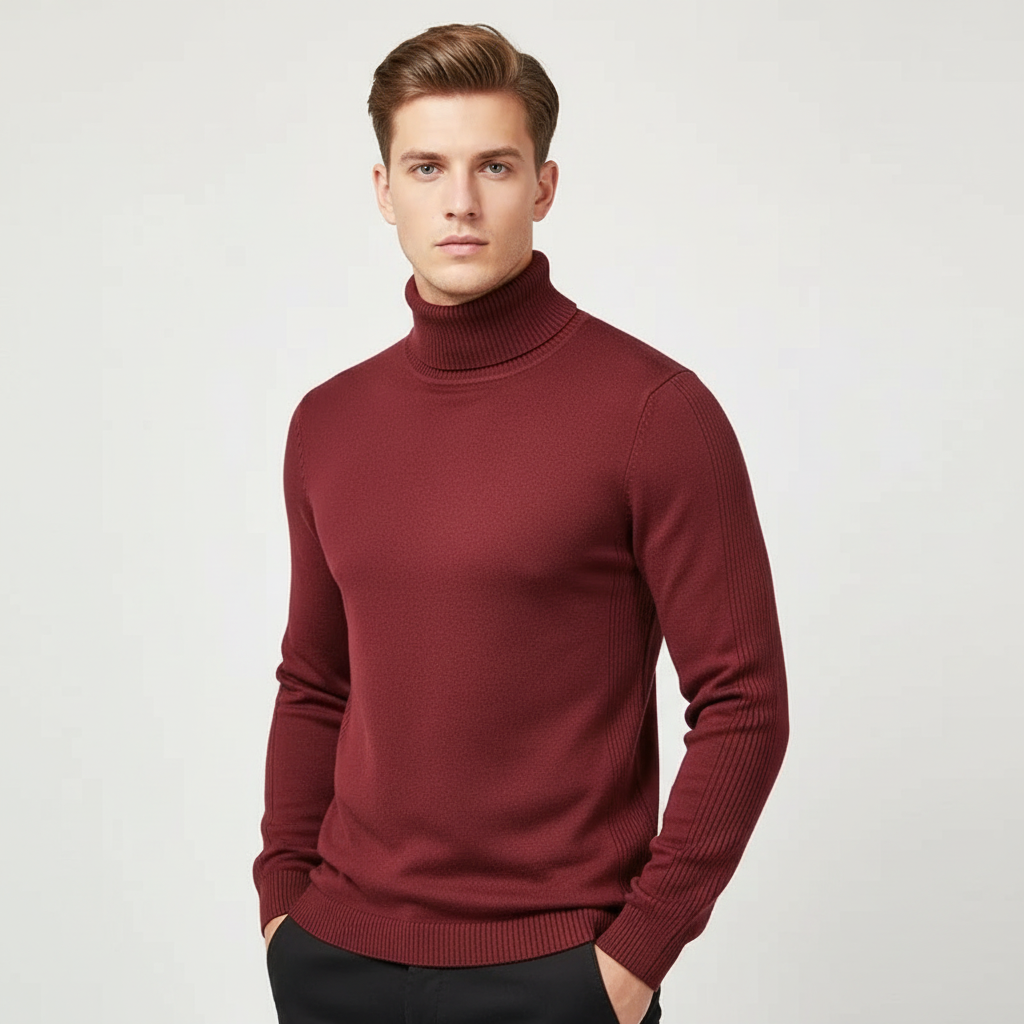 THE SANTONI TURTLENECK SWEATER
