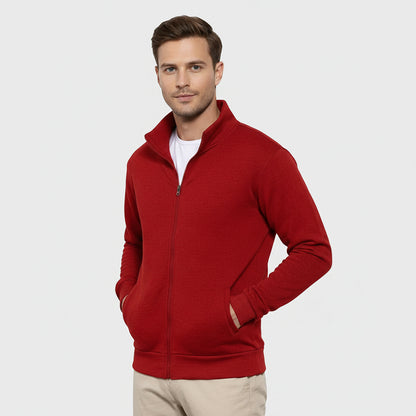 THE SANTONI FULL ZIP SWEATER