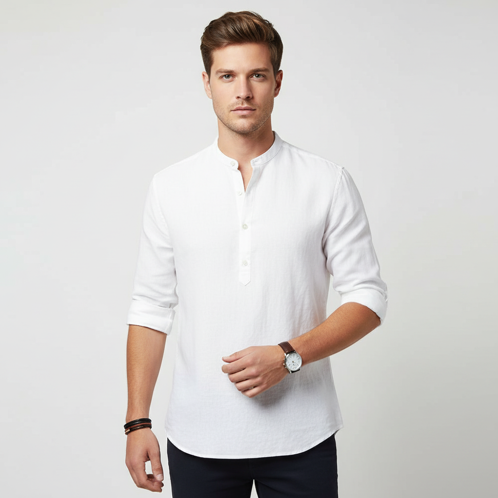 THE PORTO HENLEY SHIRT