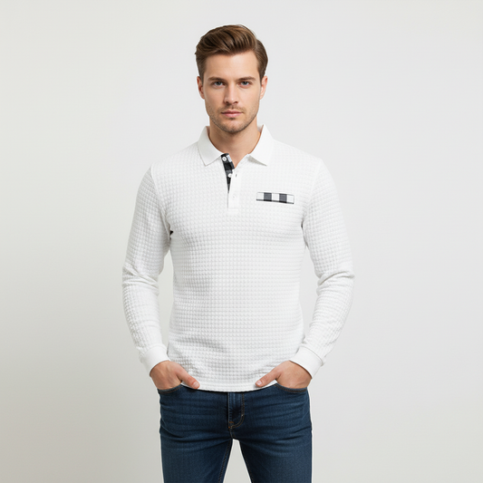 THE MILANO GRID SWEATER